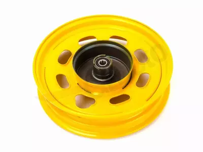 Cerchio - anteriore Router Delux 1 freno a tamburo giallo 2,15x10 pollici-2