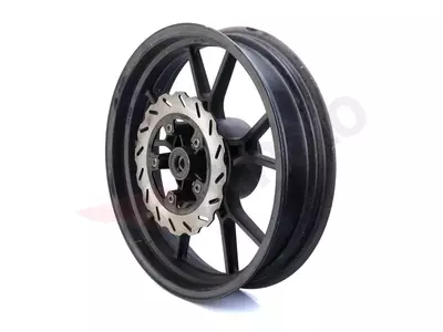 Cerchio stradale - Romet Division cerchio posteriore nero mat 5R 4.0x17 con disco freno pollici - 02-81081600020000-06
