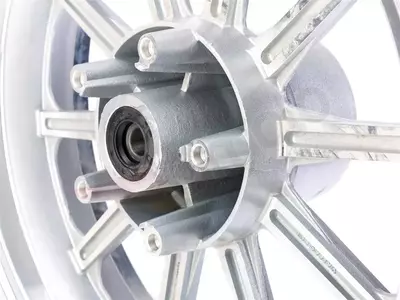 Kelio ratas - galinis ratlankis Zipp Pro 50 12 4.0x16 colių sidabrinės spalvos-3
