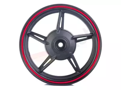 Kelio ratas - galinis ratlankis Zipp Simpli 19 4T 2.75x12 colių juodai raudonas-6