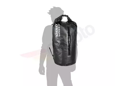 Vodootporna torba na valjak SHAD 38L crna-4