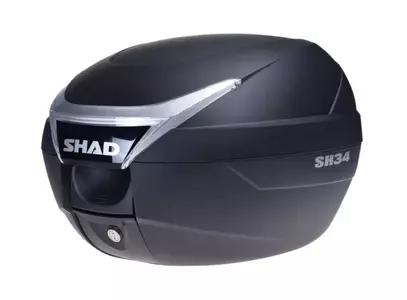 SHAD SH34 coffre central avec plaque de montage-1