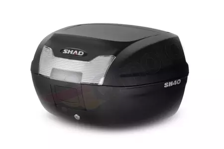 SHAD SH40 coffre central avec plaque de montage