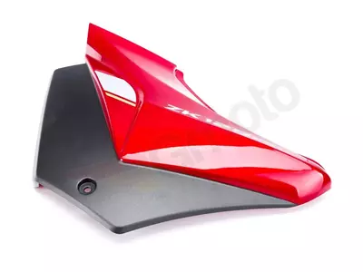 Apatinis kairės pusės dangtelis Romet ZK 125 FX raudonas - 02-53022125-1