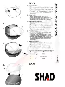 SHAD SH29 καπάκι πορτμπαγκάζ λευκό-2