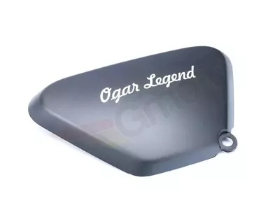Десен страничен капак Romet Ogar Legend black matt - 02-DYJ-432000-A7P003