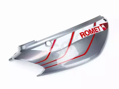 Десен страничен капак Romet 700 червен сребърен - 02-013343-700-10-77