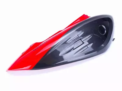 Højre sidedæksel Romet Z 50 Sport rød grafit - 02-43711-TES-0000