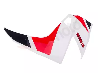 Μπροστινό πλαϊνό κάλυμμα Zipp PRO XT RS 125 αριστερά λευκό και κόκκινο - 02-018751-000-784