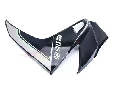 Tapa lateral delantera Zipp PRO XT RS 125 izquierda negro verde - 02-018751-000-785