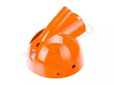 Osłona tylna lampy przedniej Romet Pony Mini 50 pomarańczowa-2