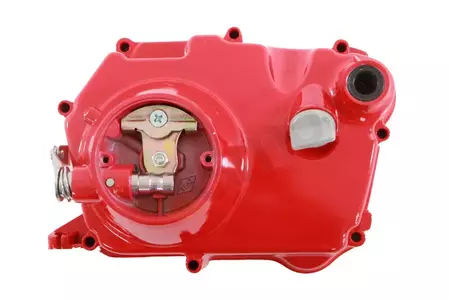 Cubrecárter motor Romet Trial City derecho rojo - 02-12421-F004-1000