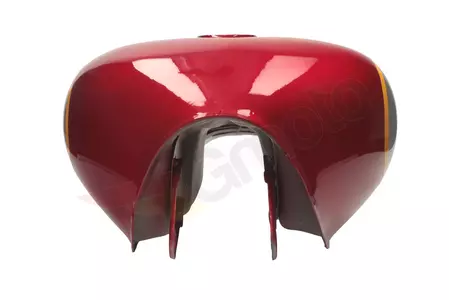 King Chopper κόκκινο και ασημί δεξαμενή καυσίμου-5