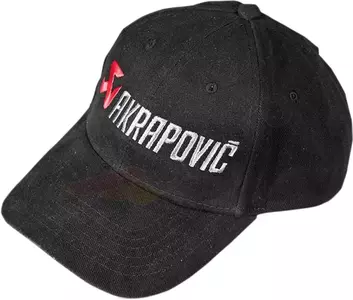 Baseballová čiapka Akrapovic čierna