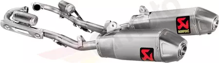Akrapovic Evolution compleet uitlaatsysteem Honda CRF 250R/RX titanium - S-H2MET12-CIQTA