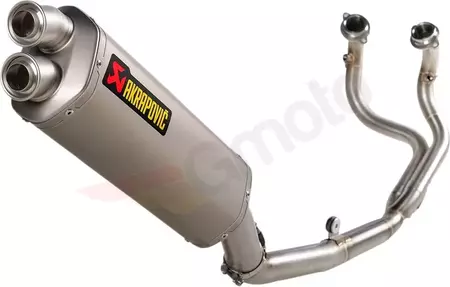 Sistema di scarico completo Akrapovic Racing Honda CRF 1100L titanio - S-H11R1-WT/2