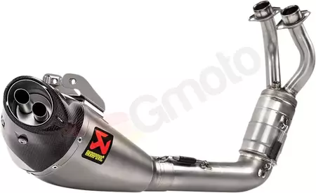 Sistema di scarico completo Akrapovic Racing Yamaha MT-07 Tracer/XSR 700 titanio - S-Y7R8-HEGEHT