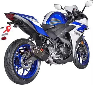 Akrapovic Racing Yamaha YZF-R3 Carbon/Edelstahl Komplettauspuffanlage - S-Y3R1-APC