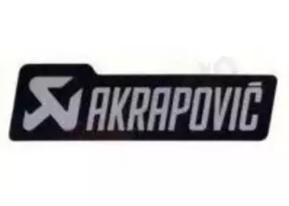 Akrapovic sticker 150x44 mm