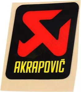 Naklejka Akrapovic 60x70 mm 