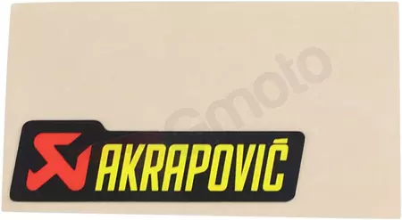 Autocollant Akrapovic 90x27 mm-2