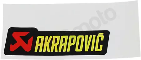 Akrapovic sticker 95x30 mm