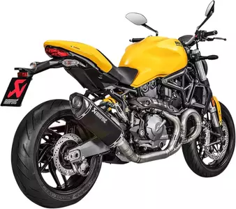 Akrapovic Slip-On silenciador Ducati Monster 1200/S titanio - S-D12SO8-RTBL