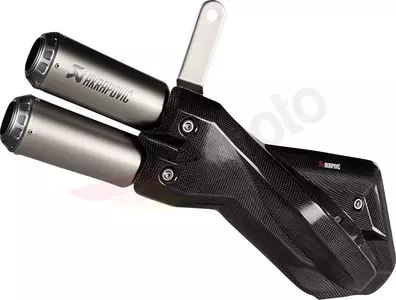 Akrapovic Slip-On silenciador Ducati Multistrada 950 titanio-4