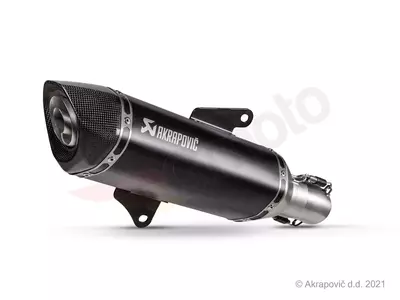 Akrapovic Slip-On ljuddämpare Honda Forza 350 rostfritt stål - S-H3SO8-HRSSBL