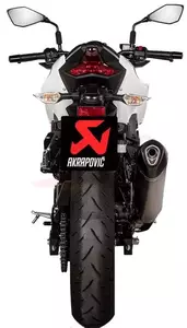 Akrapovic Slip-On σιγαστήρας Kawasaki EX 400 Ninja/Z 400 τιτάνιο-2