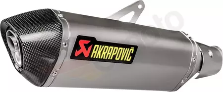 Akrapovic Slip-On tlumič výfuku Kawasaki EX 400 Ninja/Z 400 titanium-7
