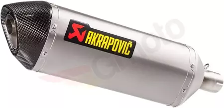 Akrapovic Slip-On lyddæmper Kawasaki KLE 300 Versys-X titanium-2
