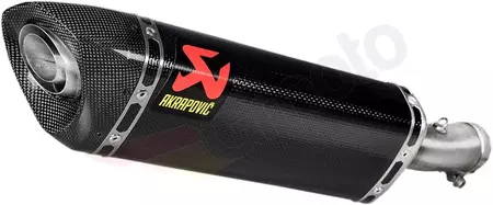 Akrapovic Slip-On silenciador Kawasaki Ninja 400 carbono-2