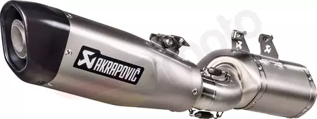 Akrapovic Slip-On Schalldämpfer Kawasaki Z 650RS titan - S-K6SO8-HCQT