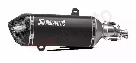 Akrapovic Slip-On Schalldämpfer Vespa GTS 125 Edelstahl - S-VE125SO1-HZBL