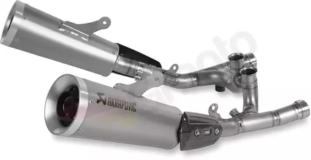 Akrapovic Slip-On silenciador Yamaha Vmax 1700 titanio derecho e izquierdo-2