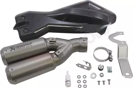 Akrapovic Slip-On tlumiče výfuku Ducati Multistrada 950 titanium - S-D9SO14-HIFFT