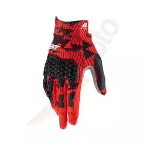 Leatt 4.5 lite V23 röd svart M motorcykel cross enduro handskar-2