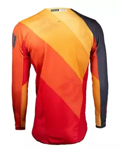 Motorcykel-sweatshirt 111 Racing 111.3 Spektral rød/orange/sort XXL - 2-0261-704-9740-XXL
