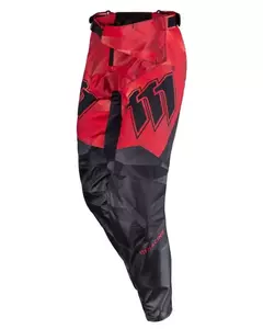 Pantaloni de motocicletă 111 Racing 111.1 Hell roșu/negru 32 - 2-5515-450-9758-32