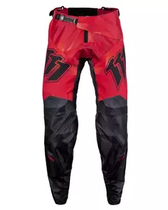 Pantaloni de motocicletă 111 Racing 111.1 Hell roșu/negru 34 - 2-5515-450-9758-34