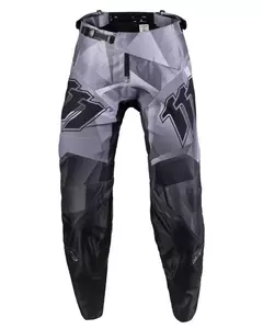 Pantaloni de motocicletă 111 Racing 111.1 Thunder Gray/negru 38 - 2-5515-450-9764-38