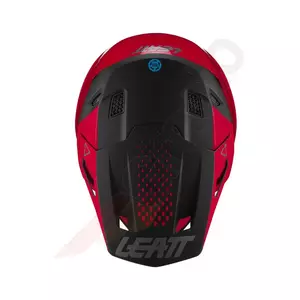 Leatt GPX 8.5 V22 cross enduro helma na motorku + brýle Velocity 5.5 red black XS-4