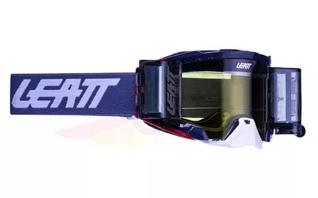 Leatt Velocity 5.5 V23 Roll-Off γυαλιά μοτοσικλέτας γραφίτη καπνιστό κίτρινο γυαλί 70%-1