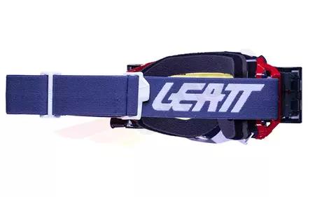 Occhiali da moto Leatt Velocity 5.5 V23 Roll-Off grafite fumè giallo vetro 70%-2