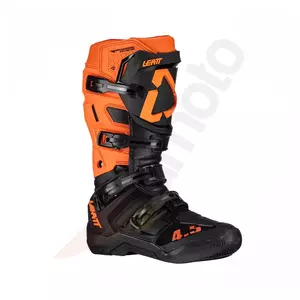 Leatt GPX 4.5 V23 cross enduro topánky na motorku čierno-oranžové 45,5 29,5 cm-2