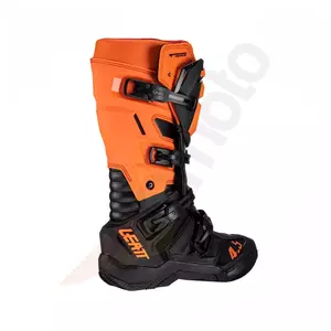 Leatt GPX 4.5 V23 cross enduro motoristični škornji črno oranžni 45,5 29,5 cm-4