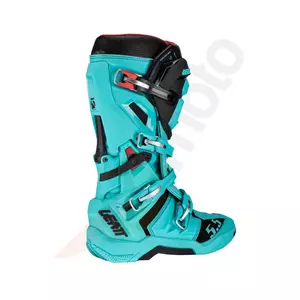 Botas de motociclismo Leatt GPX 5.5 Flexlock V23 azul preto 43 27,5 cm cross enduro-4