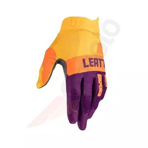 Leatt cross enduro moto guantes 1.5 V23 junior índigo púrpura naranja S-2