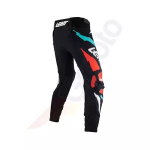 Leatt 5.5 I.K.S V23 pantaloni moto cross enduro nero bianco verde rosso XL-4